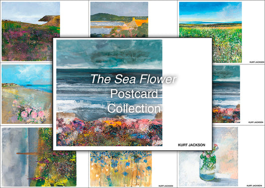 Sea Flower Postcard Collection. Pack of 10.