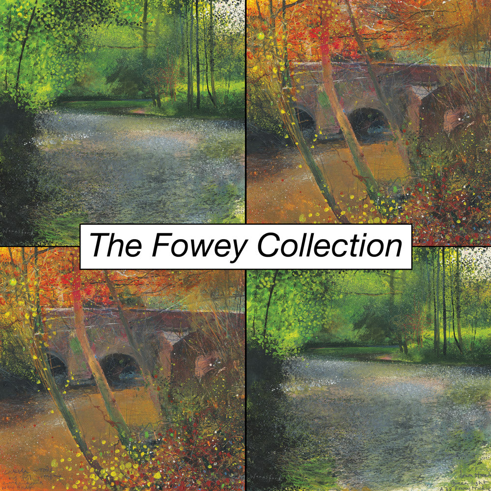 The Fowey Collection - two greeting card designs by artist Kurt Jackson.