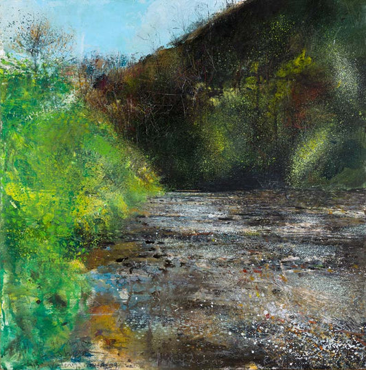 All is glimmer and shine this Valency morning. Lithoprint.