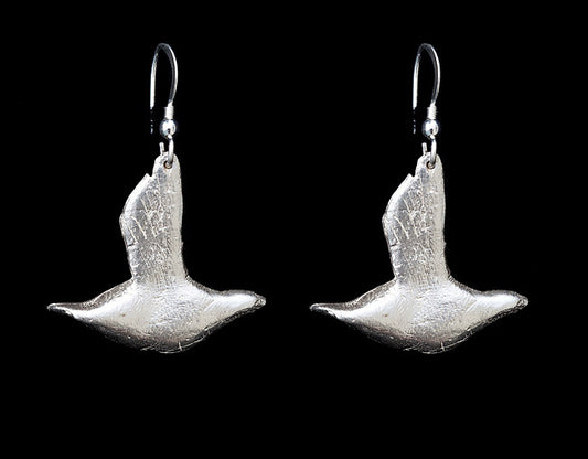 Pigeon earrings. 2015.