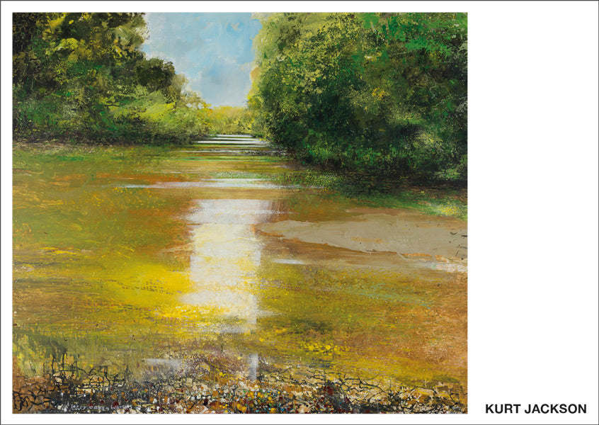Lazy oaken waters. 2019. Postcard. Pack of 10.