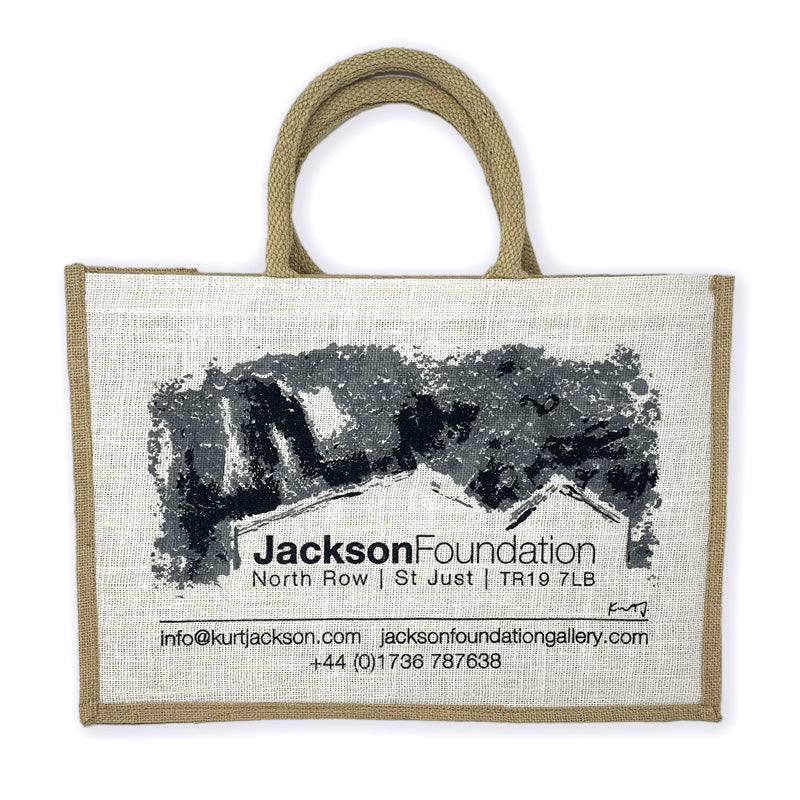 Jackson Foundation Screen Printed Jute Bag