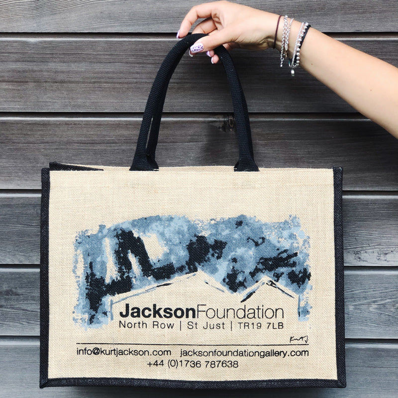 Jackson Foundation Screen Printed Jute Bag