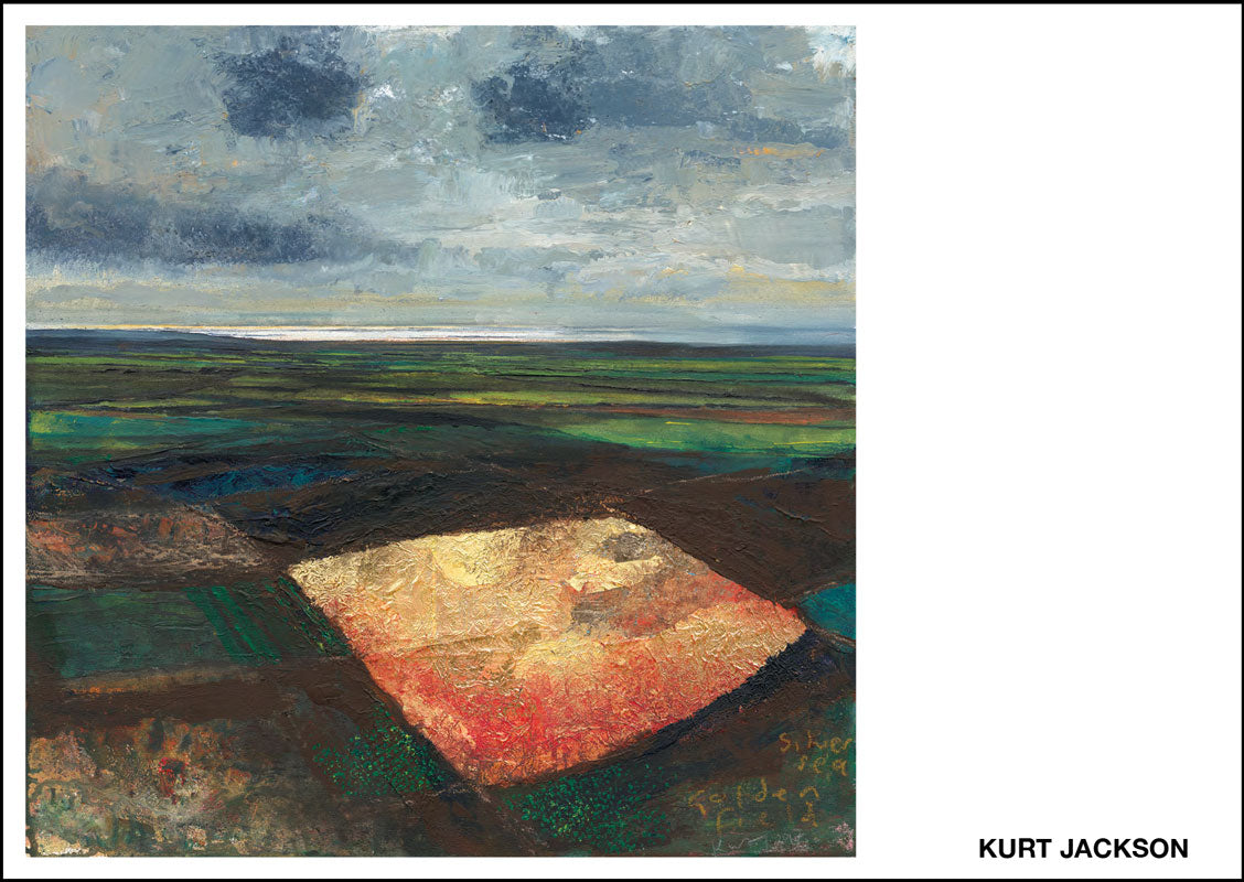 Silver sea, golden field. 2017. Postcard. Pack of 10.