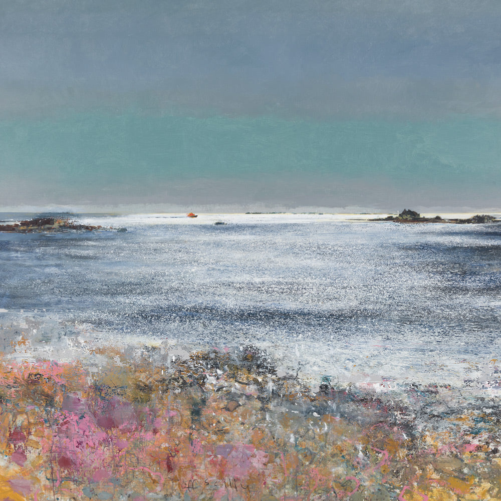 Off Scilly. Greeting Card. Pack of 4.