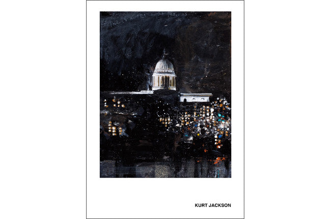 St Pauls across the night Thames. Postcard. Pack of 10.