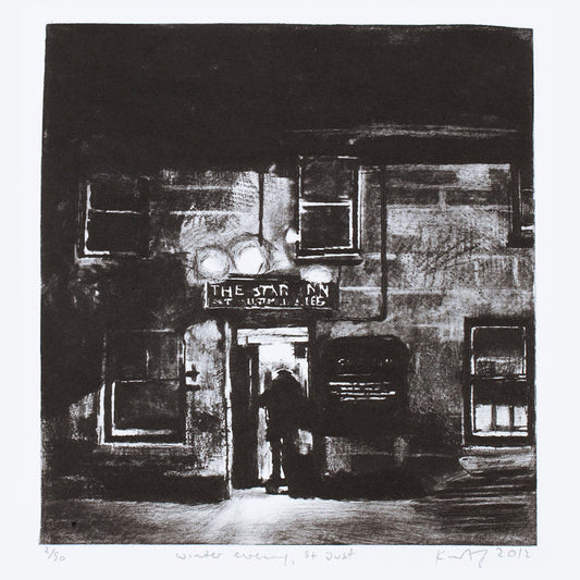 Winter evening, St Just.