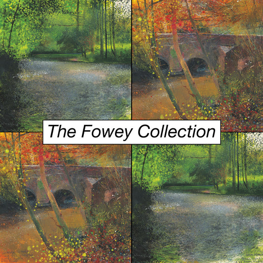 The Fowey Collection - two greeting card designs by artist Kurt Jackson.