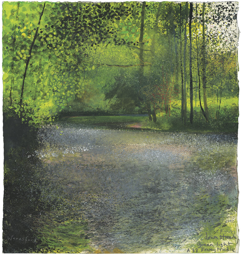 Wainsford. Downstream. Greeting Card. Pack of 4.