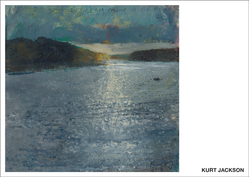 Sunset gig. 2018. Postcard. Pack of 10.