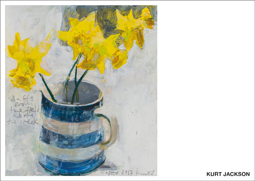 Daffs. 2017. Postcard. Pack of 10.