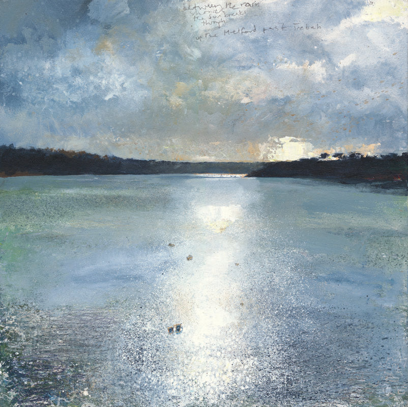 Between the rain showers. Greeting Card. Pack of 4.