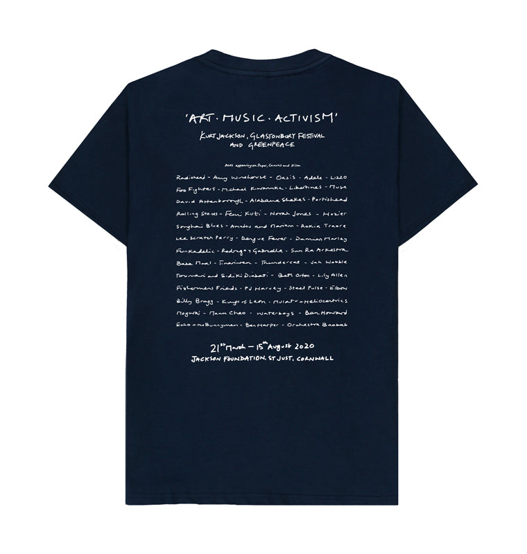 Pyramid Crowds T-Shirt. (Back)