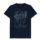 Pyramid Crowds T-Shirt. (Front)