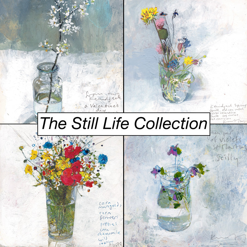 The Still Life Collection. Mixed Pack of 4 Greeting Cards.